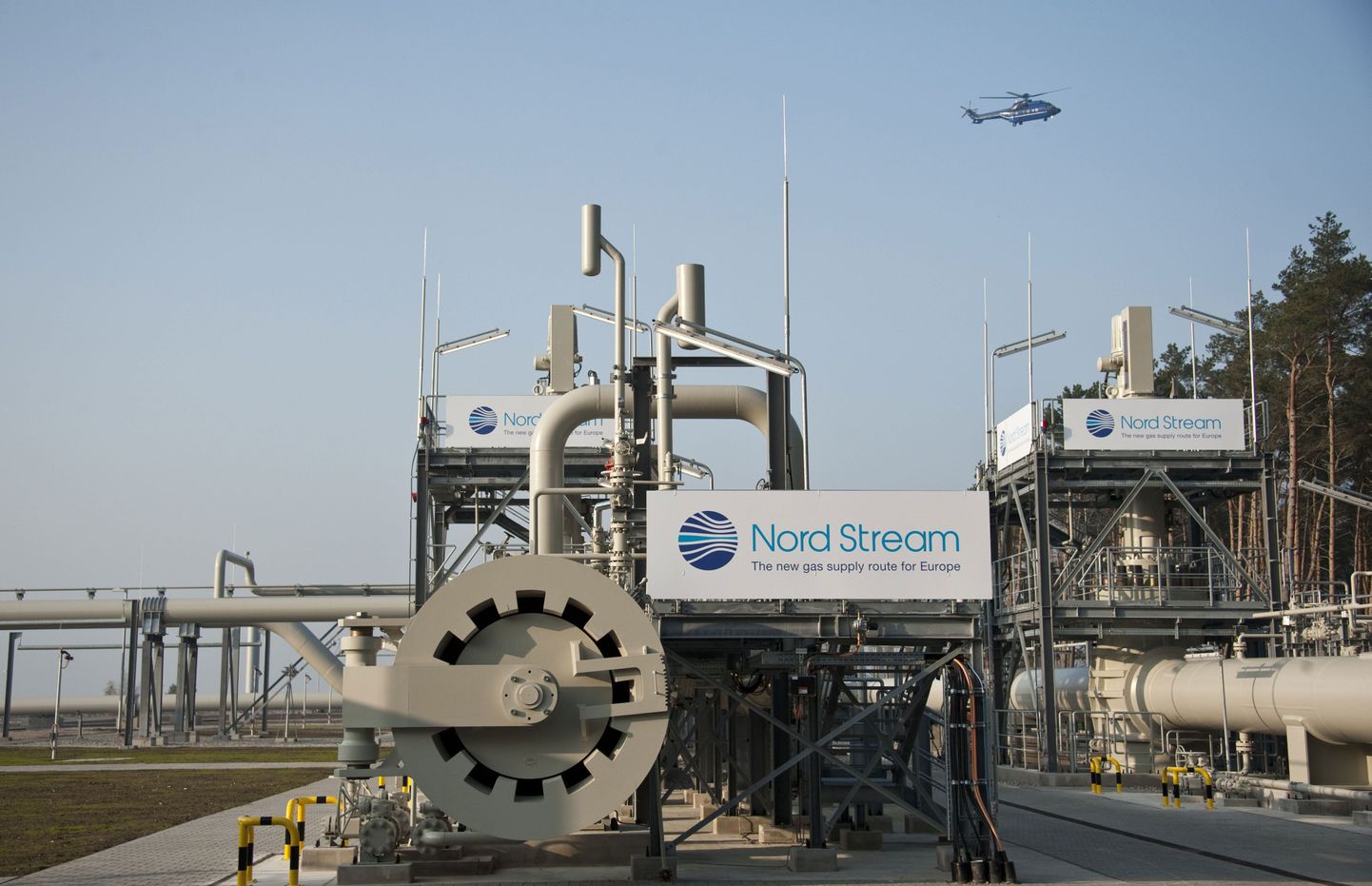 Nord Streami gaasiterminal Põhja-Saksamaal Lubminis.