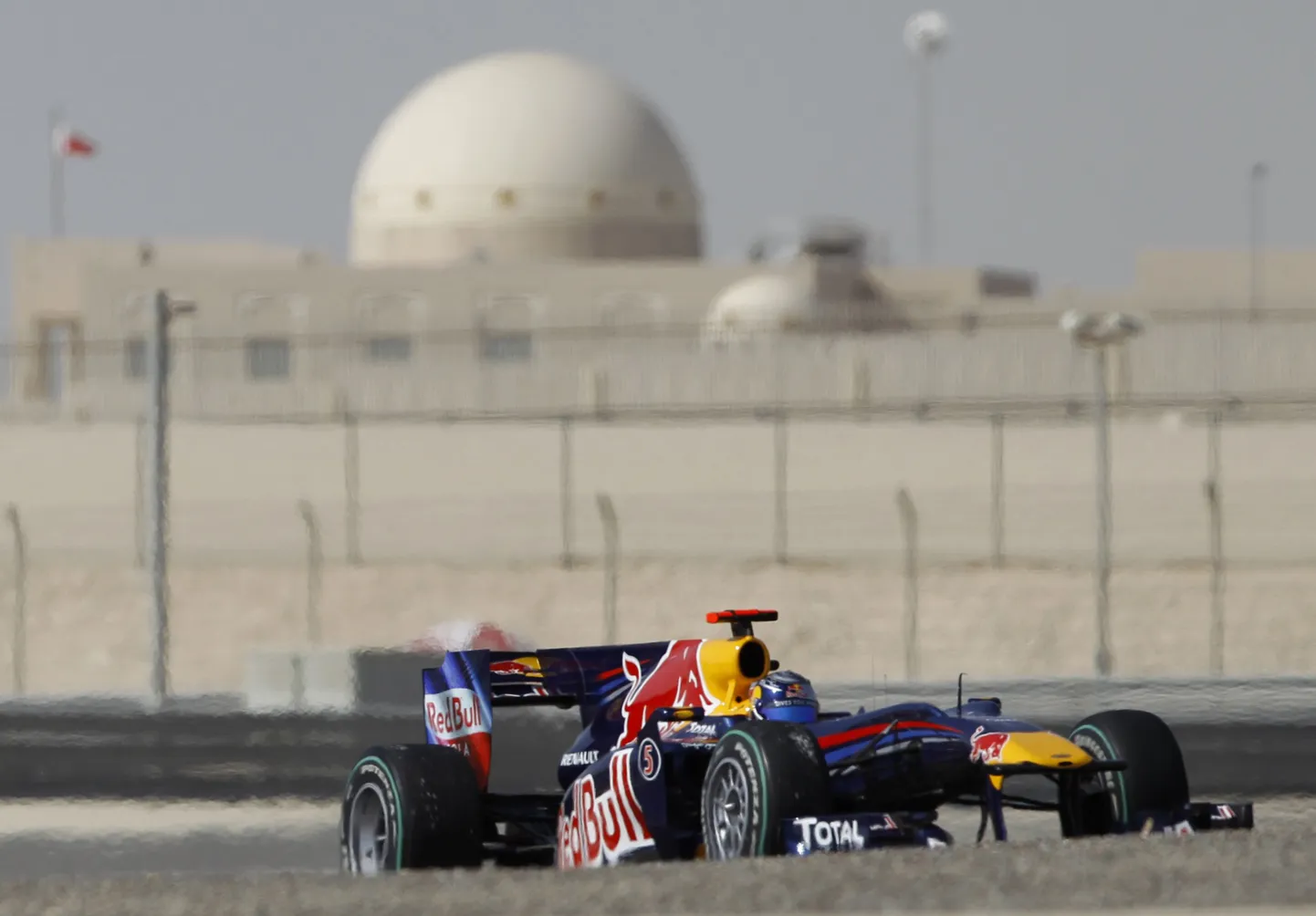 Sebastian Vettel mullusel Bahreini etapil.