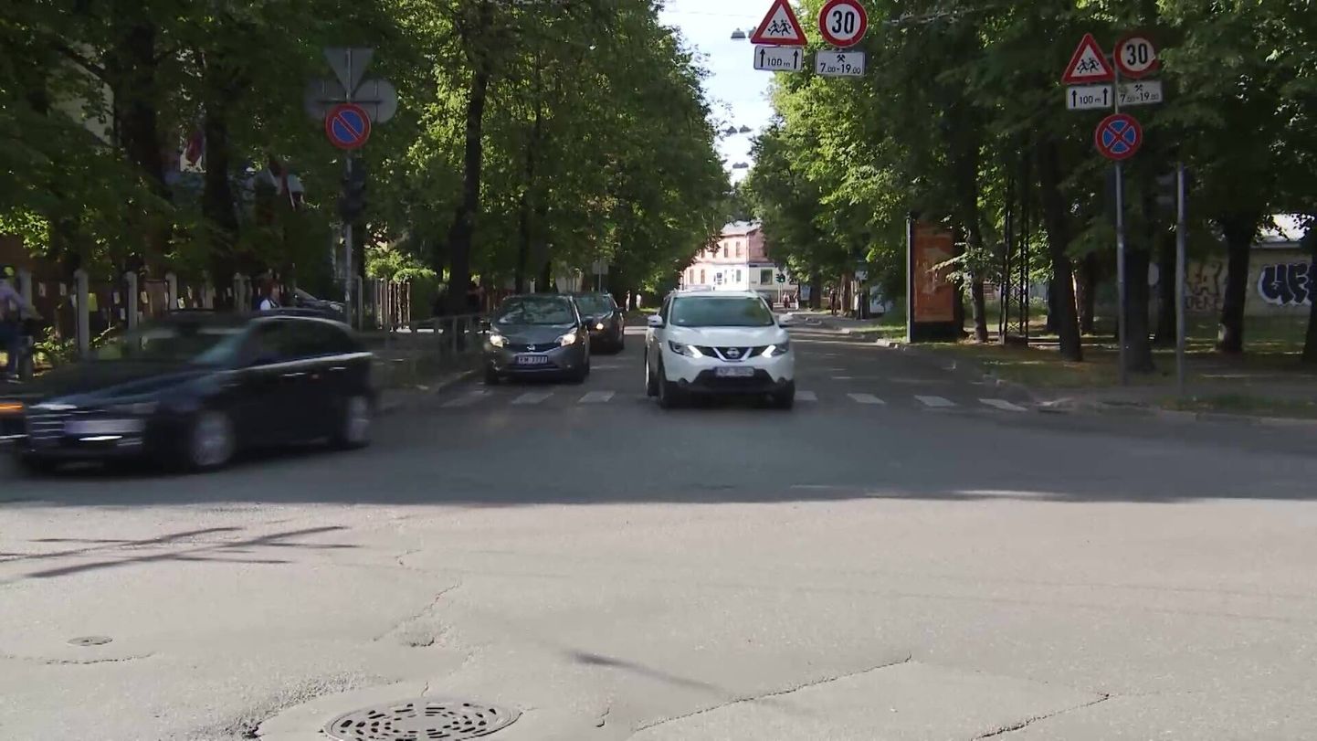 Перекресток улиц Таллинас и Деглава?