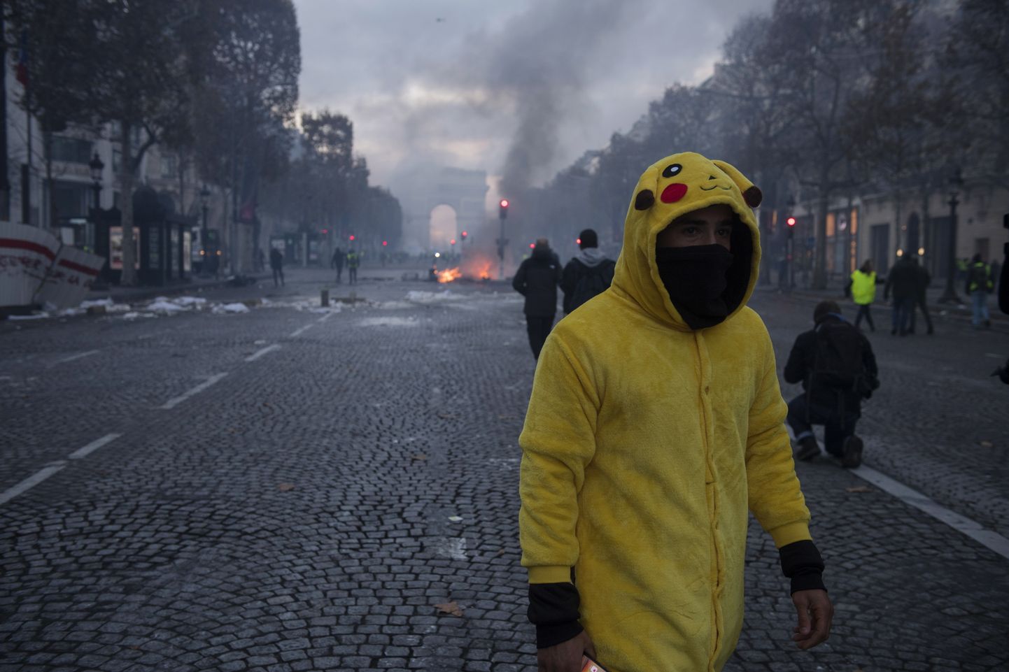 Топливные протесты во Франциии
