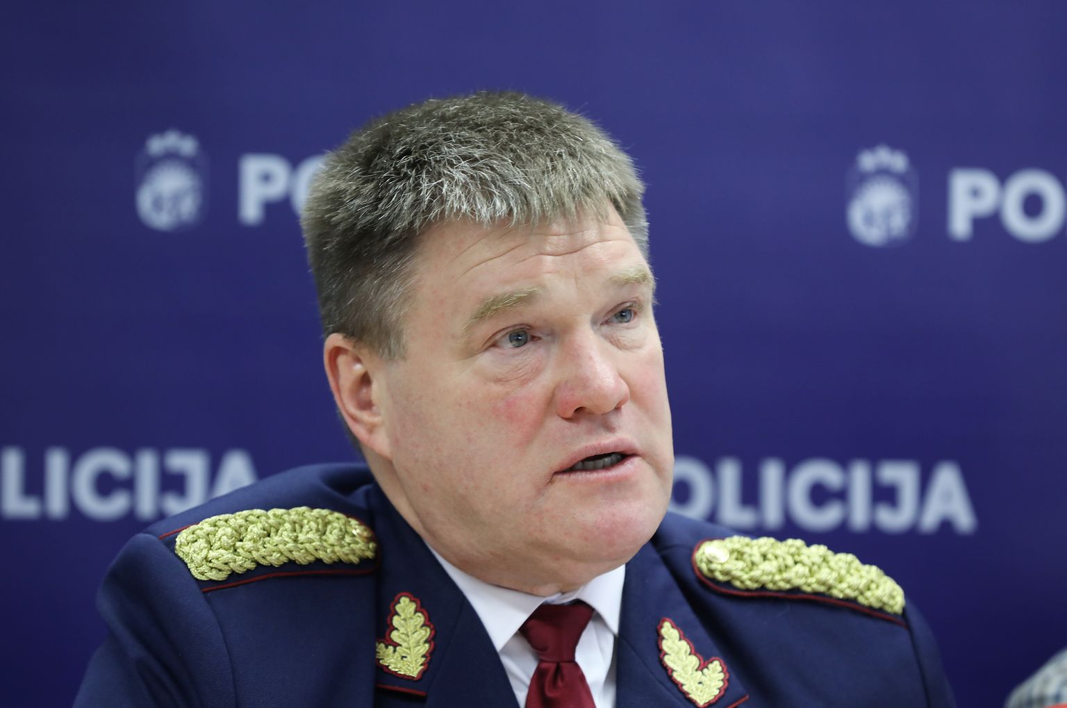 Начальник Госполиции Интс Кюзис