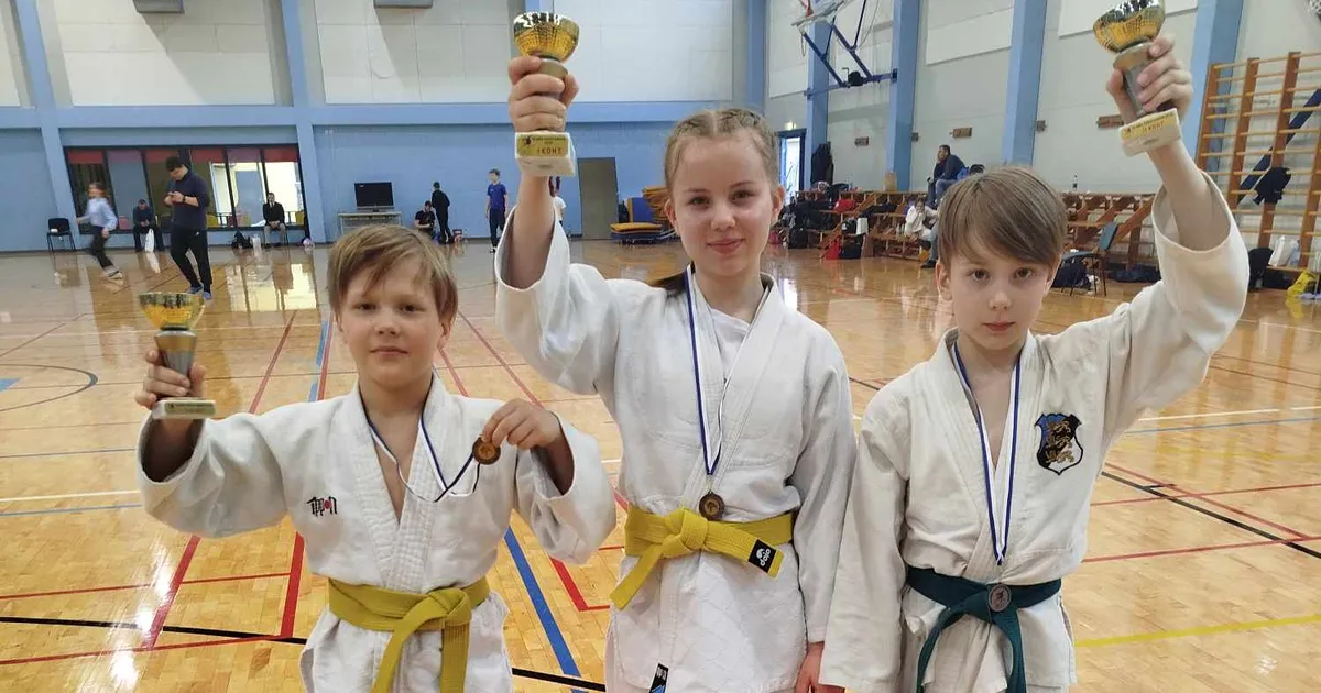 Saaremaa spordikooli õpilased võitlesid judos välja kulla ja kaks ...