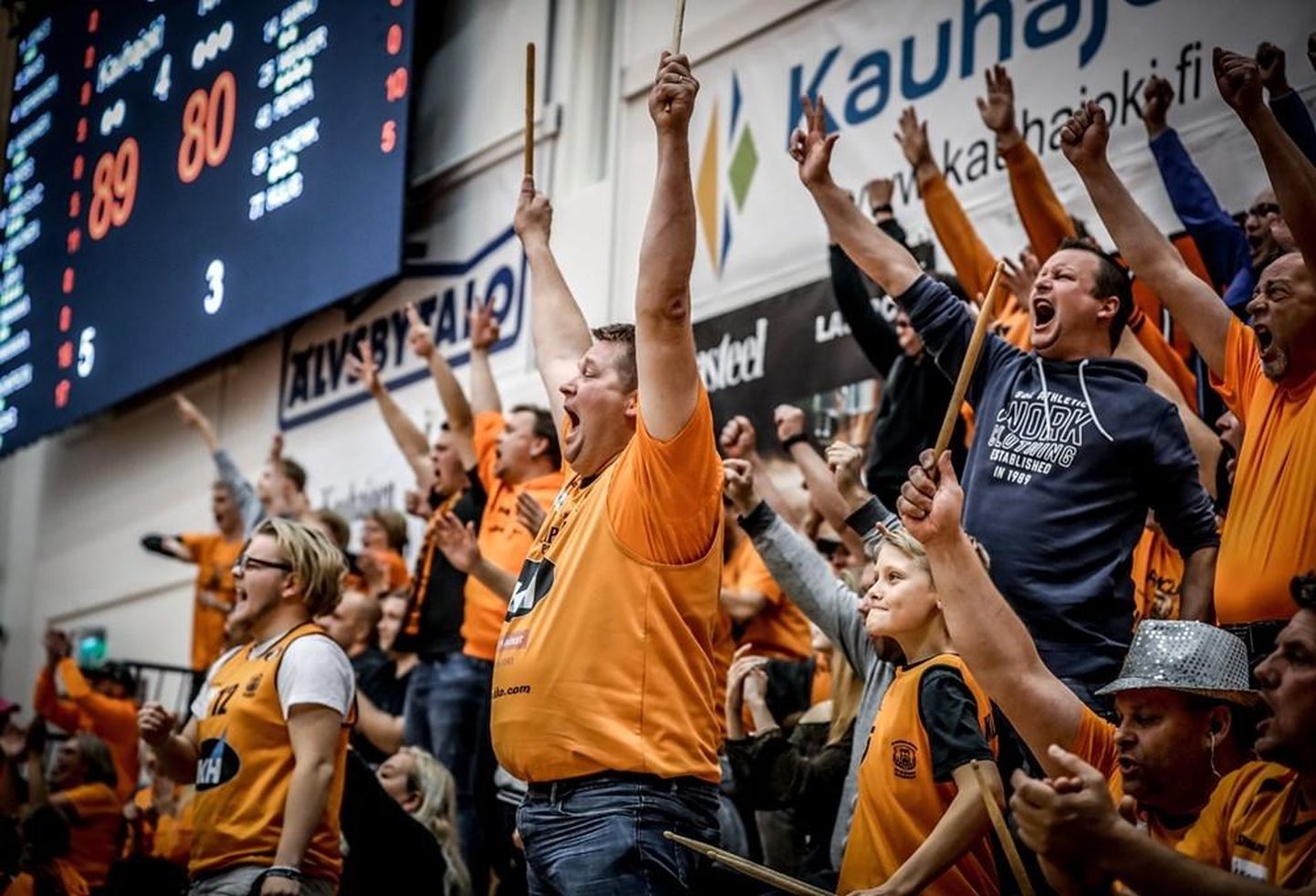 Karhu Basket tüüris neljapäeval kodusaalis Kauhajoki korvpallipubliku toel järjekordse FIBA Meistrite liiga võiduni.