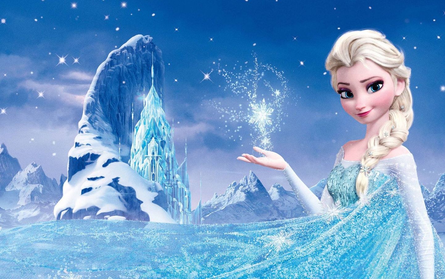 Tegelane Elsa animafilmist «Lumekuninganna ja igavene talv» (Frozen)