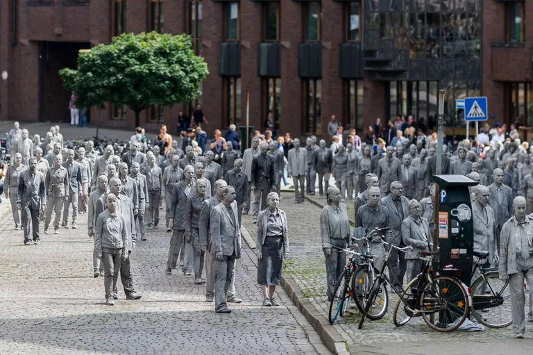 «Zombide» protest Hamburgis