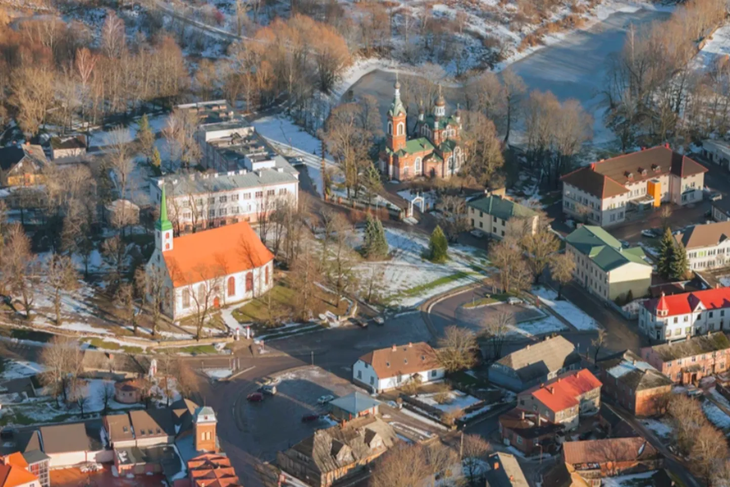 Limbaži, senā Hanzas savienības tirgotāju pilsēta.