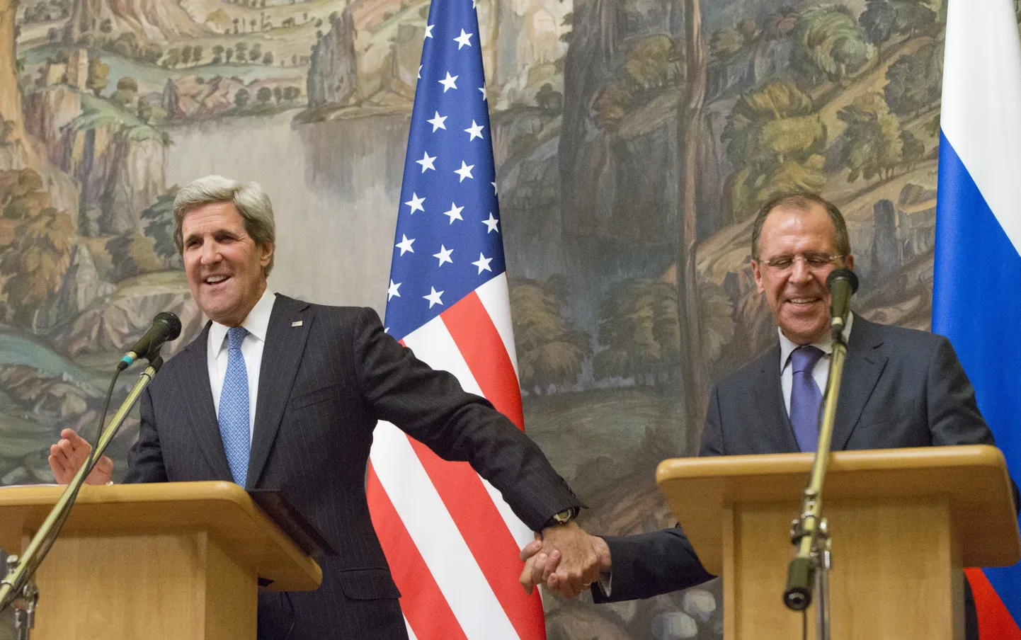 John Kerry ja Sergei Lavrov