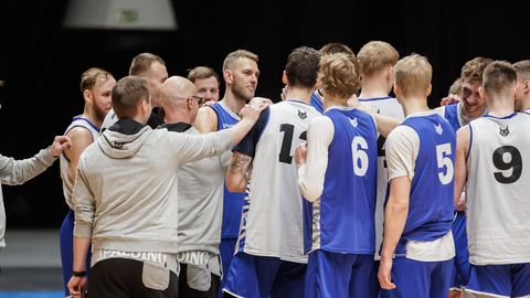Eesti korvpallikoondis jäi reisil EM-mängule poolel teel toppama