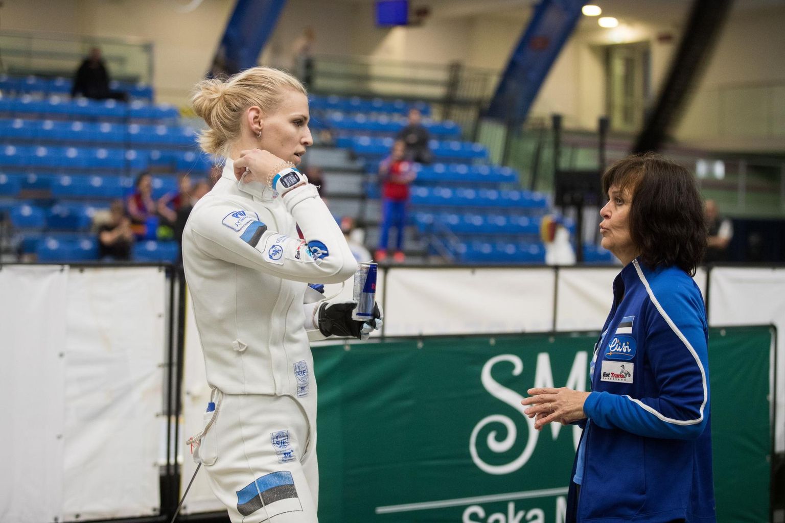 Katrina Lehis (vasakul) ja Helen Nelis-Naukas