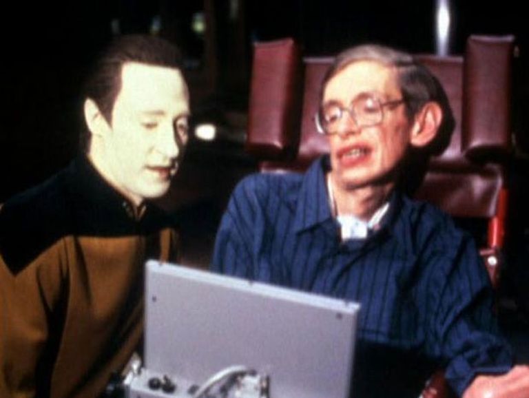Stephen Hawking seriaalis «Star Trek»