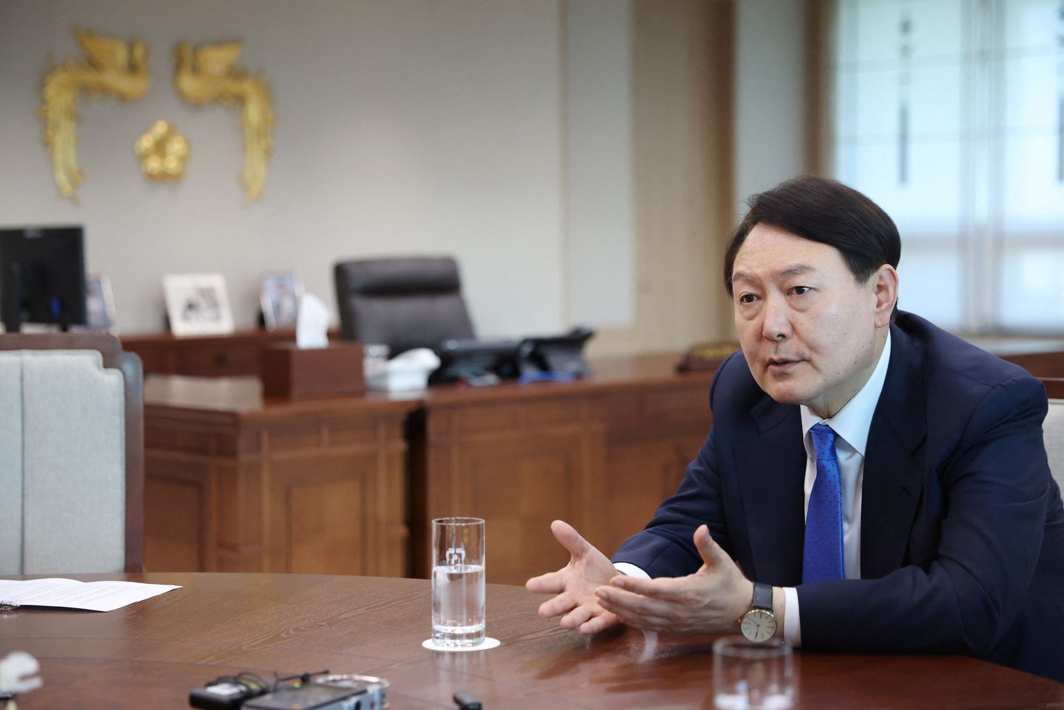 Lõuna-Korea president Yoon Suk-yeol