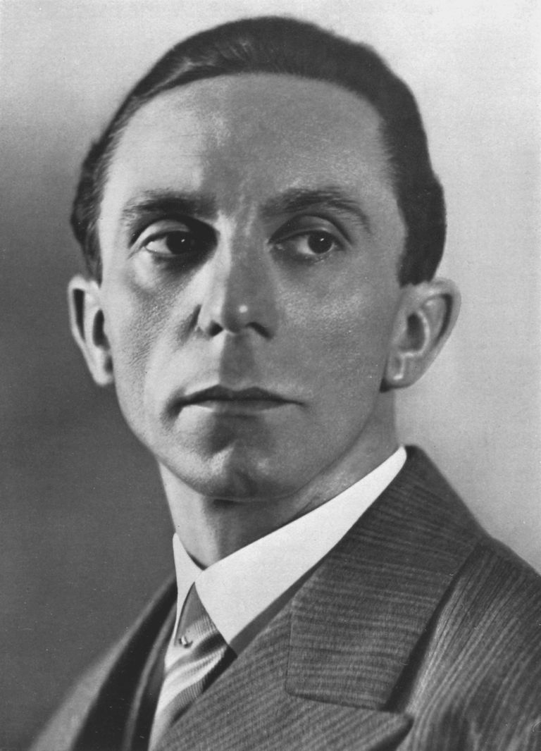 Natsi-Saksamaa propagandaminister Joseph Goebbels