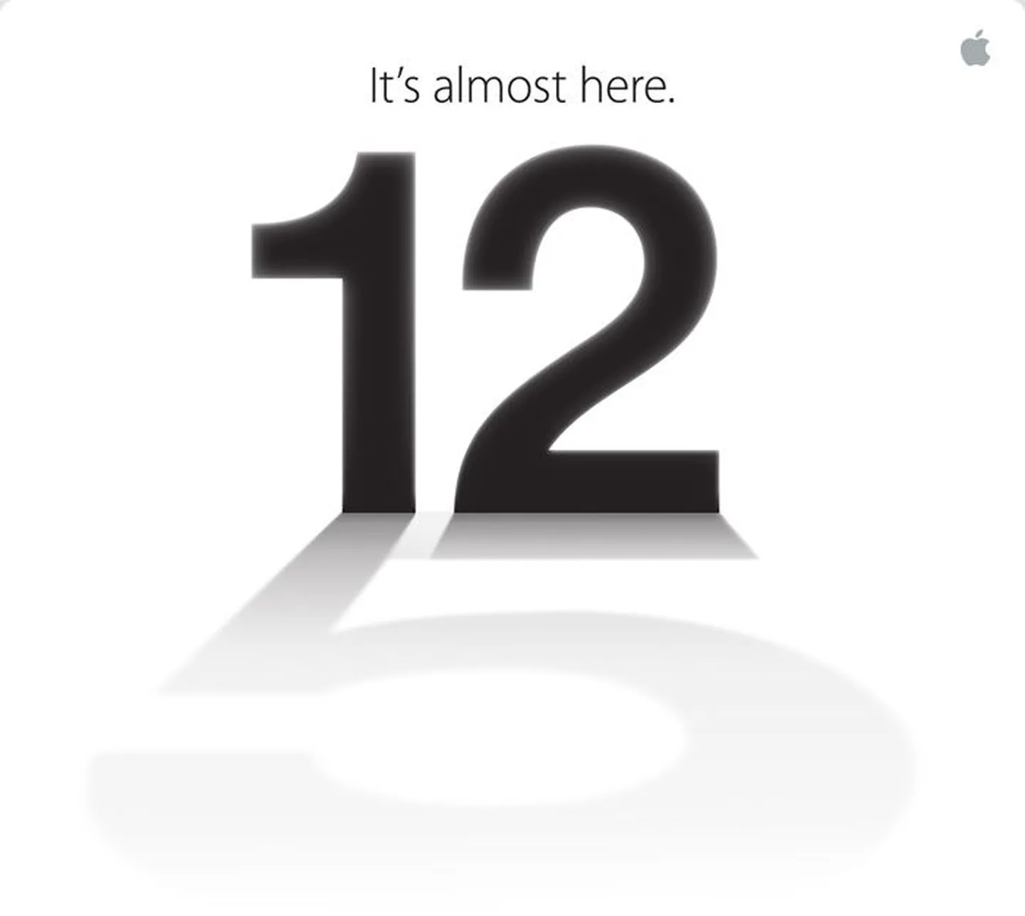 Apple'i kutse pressiüritusele.
