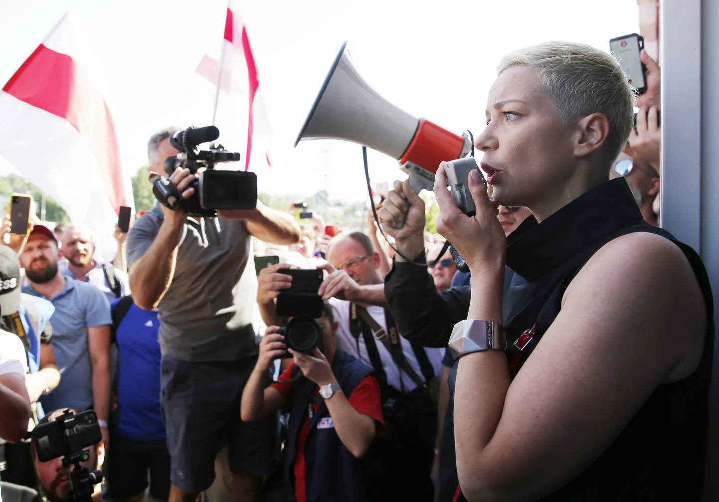 Valgevene režiim mõistis protestidel osalenud opositsioonipoliitiku Maria Kolesnikova 11 aastaks vangi.