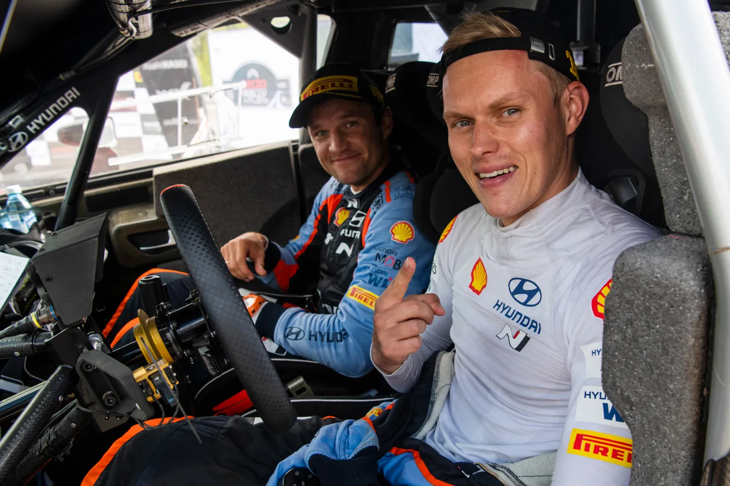 Ott Tänak ja Martin Järveoja.