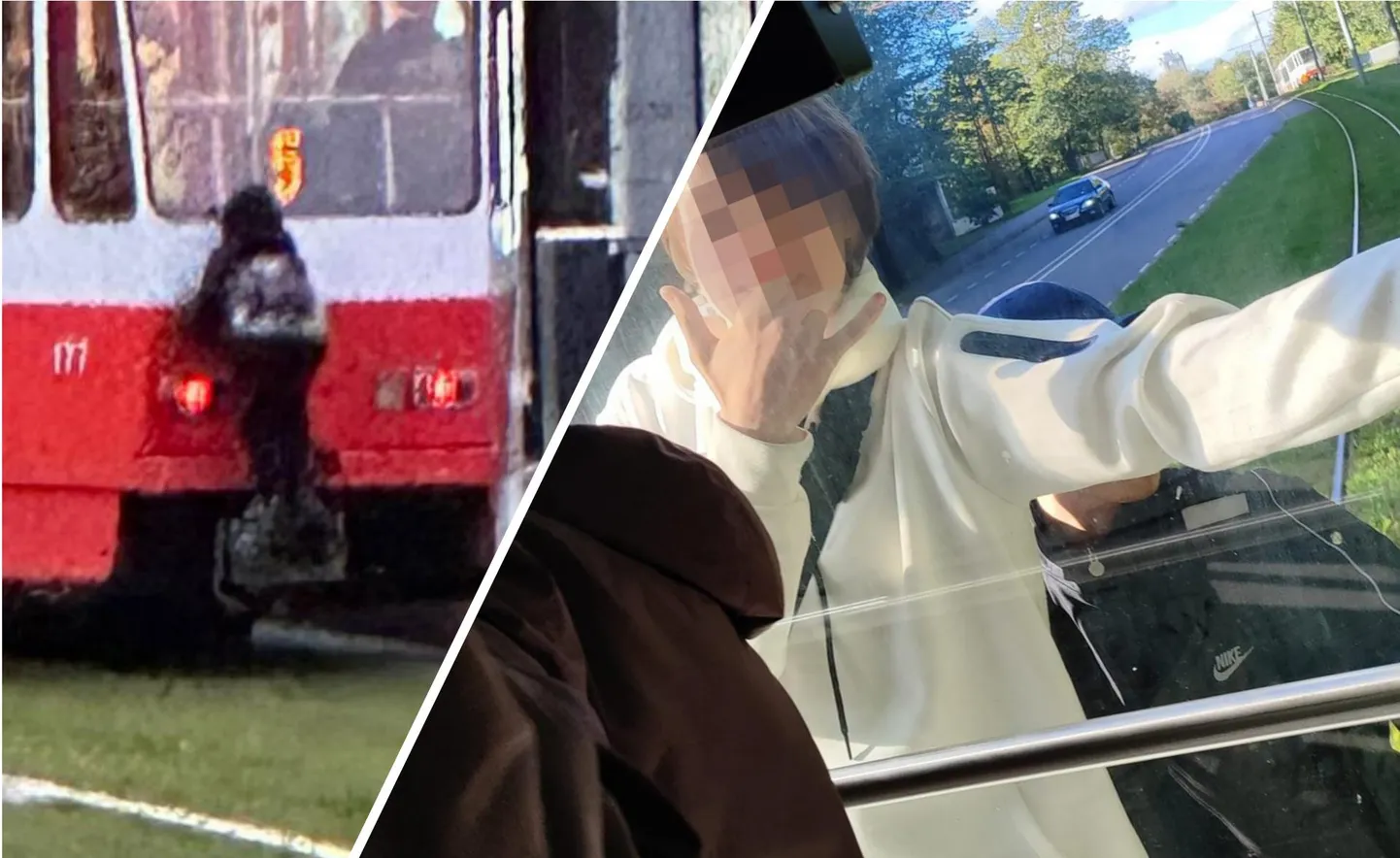 Trammihuligaanid Põhja-Tallinnas.