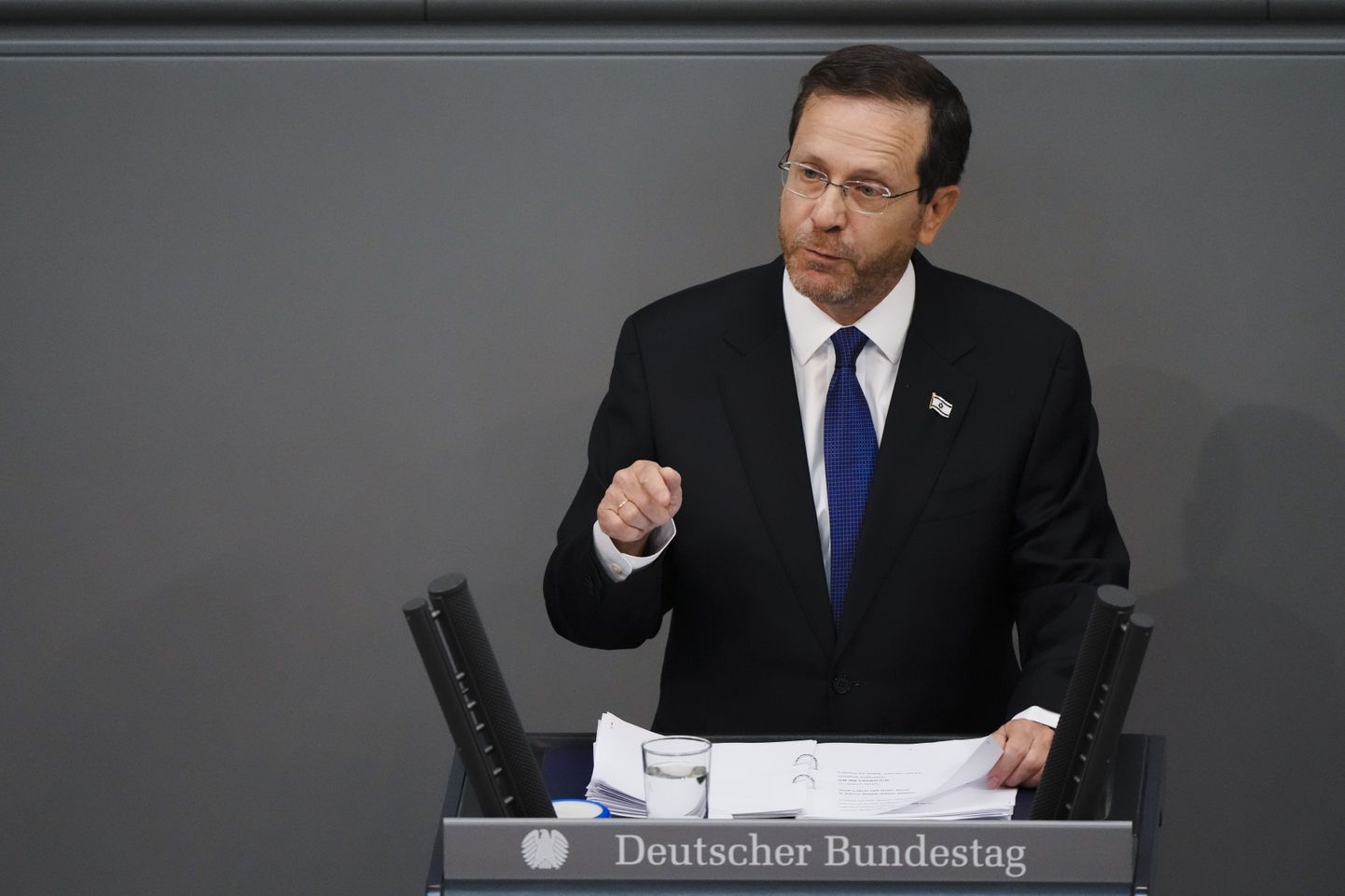 Iisraeli president Isaac Herzog esinemas 6. septembril Saksa parlamendis.