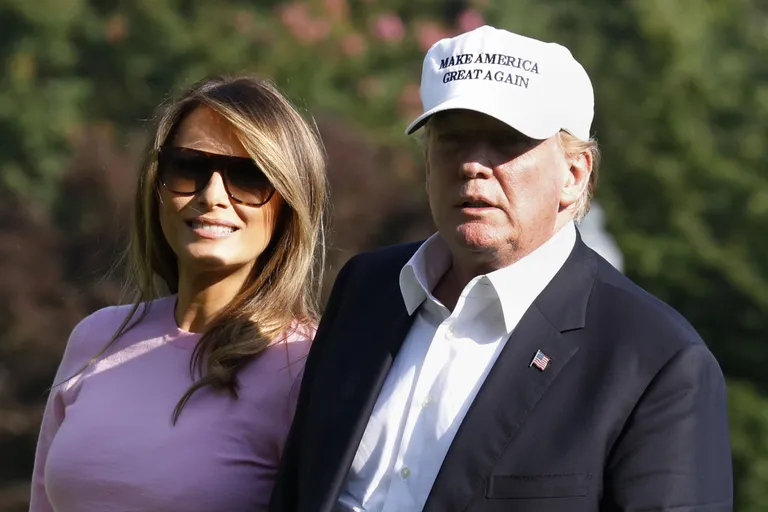 Donald ja Melania Trump