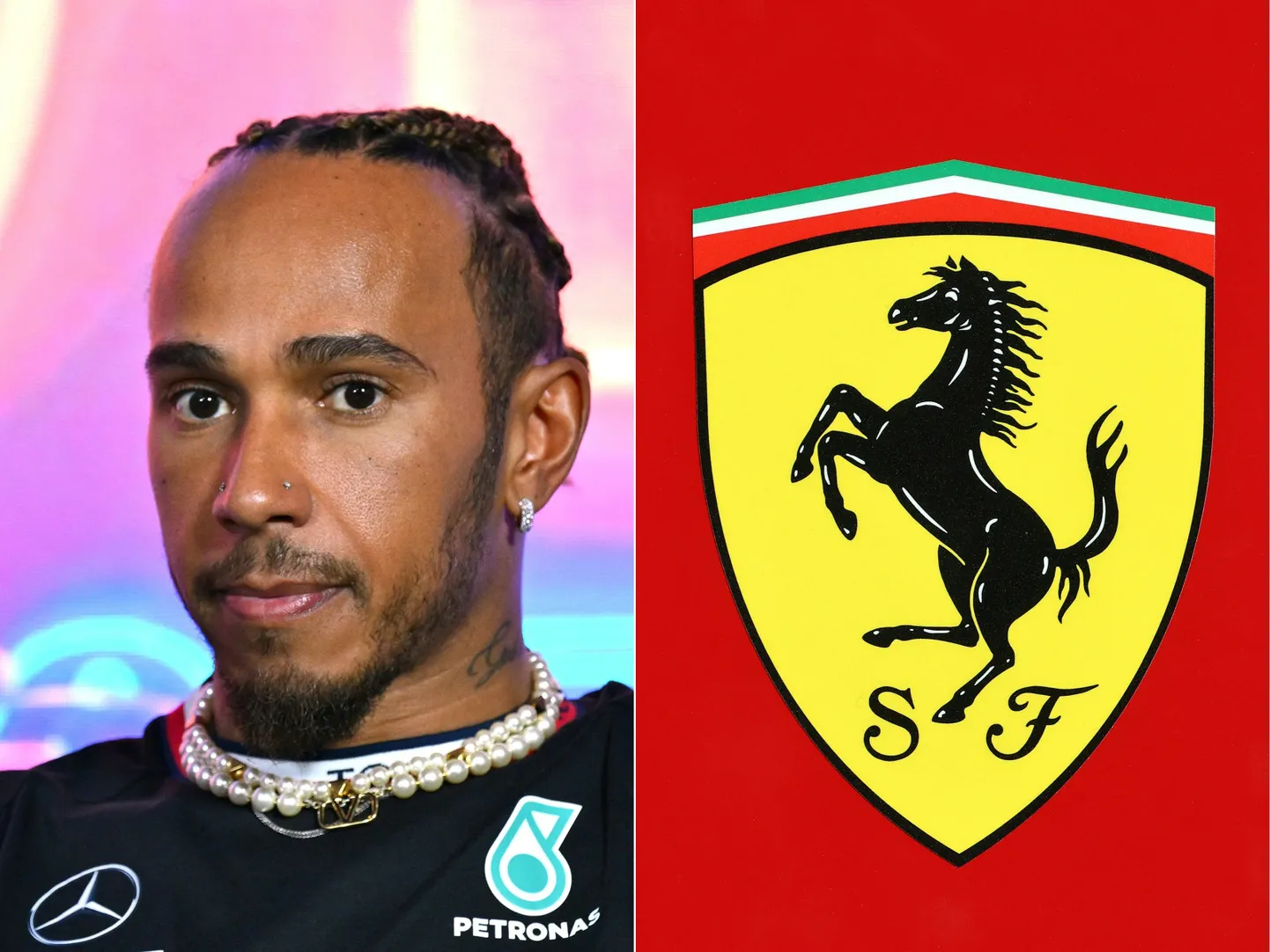 Lewis Hamilton vahetab Mercedese Ferrari vastu.