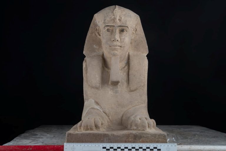 Egiptuse Kom Ombo templist leitud sfinks