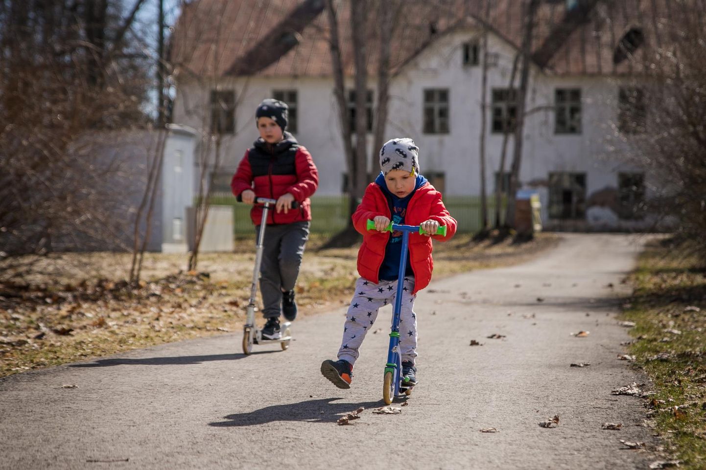 Eestisse jõudnud Ukraina lapsed, pilt on illustratiivne