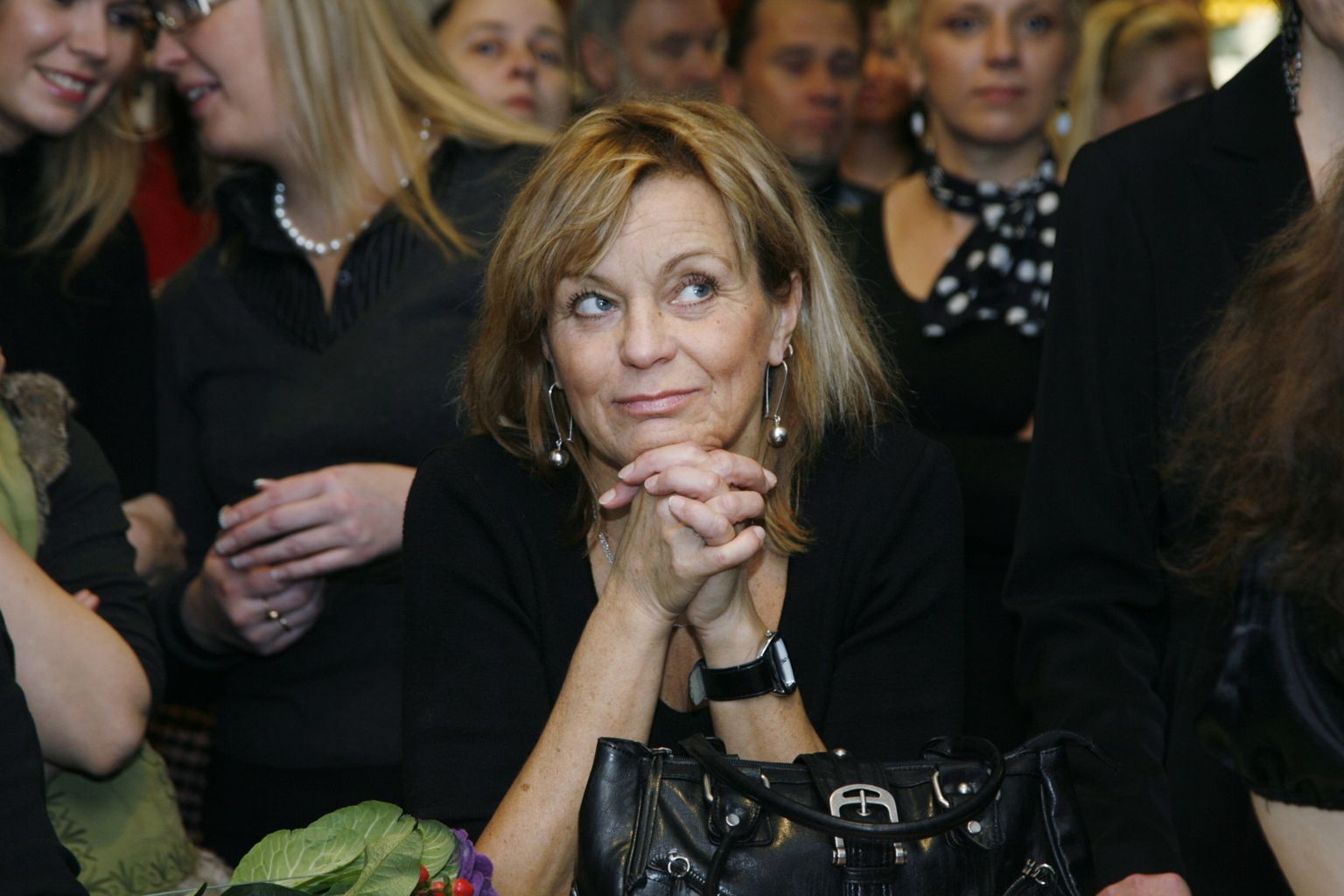 Anne Veesaar käis juubilaril möödunud nädalavahetusel külas.