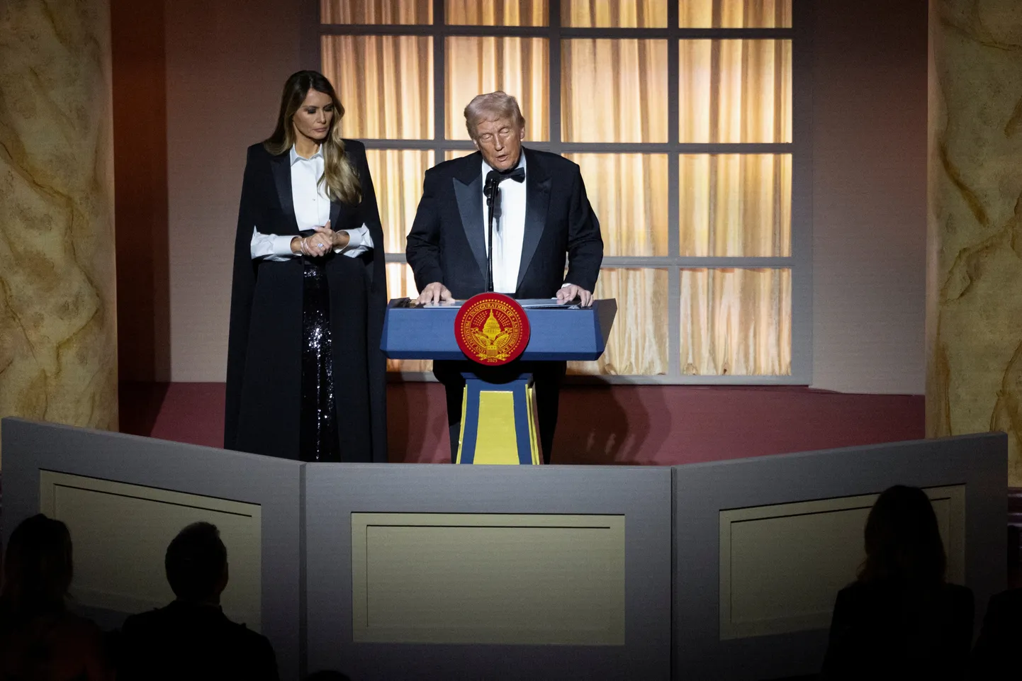 Ameerika Ühendriikide 47. president Donald Trump ja esimene leedi Melania Trump.