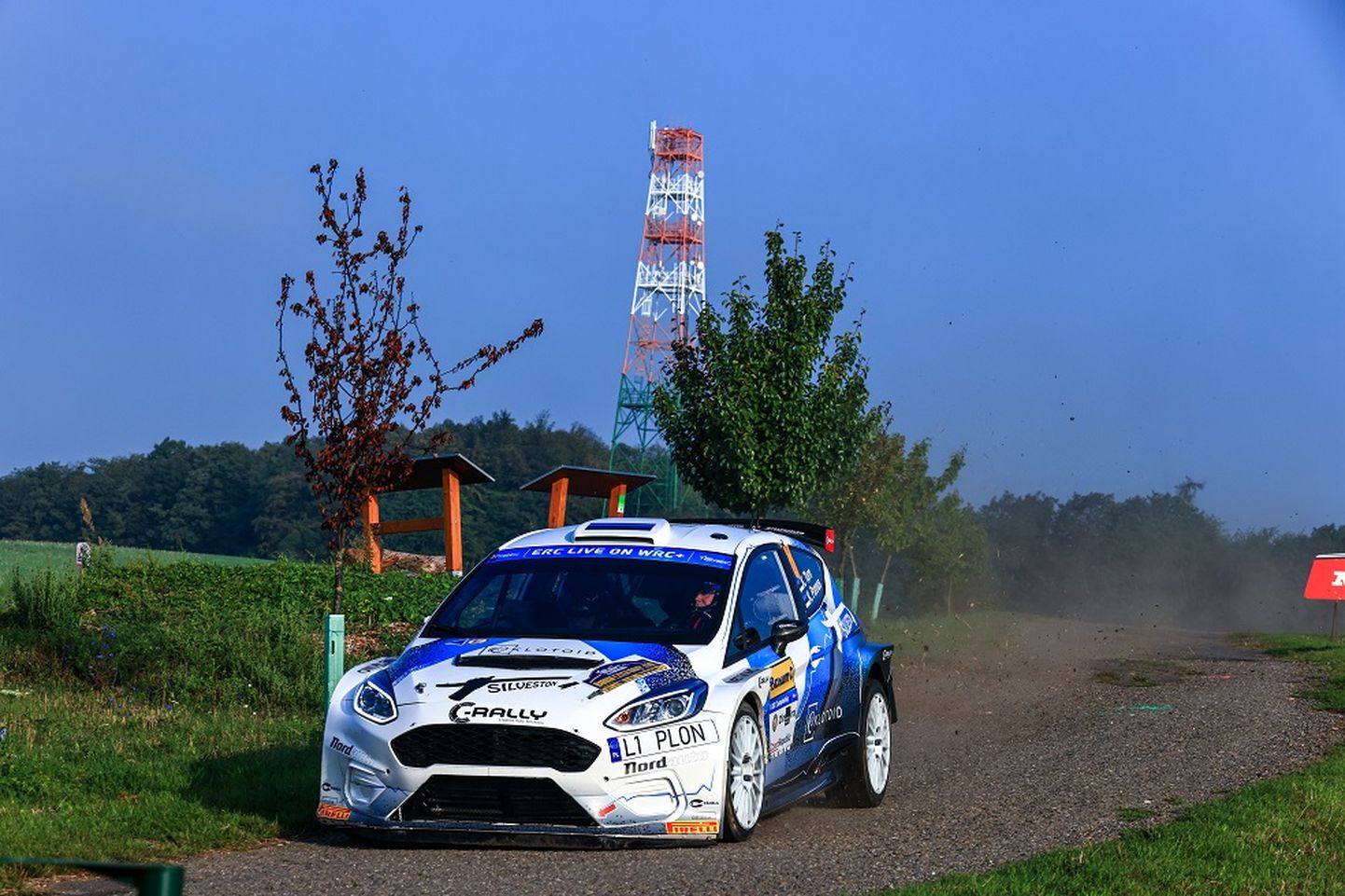 Ken Torn ja Kauri Pannas ERC autoralli 7. etapil Tšehhis.