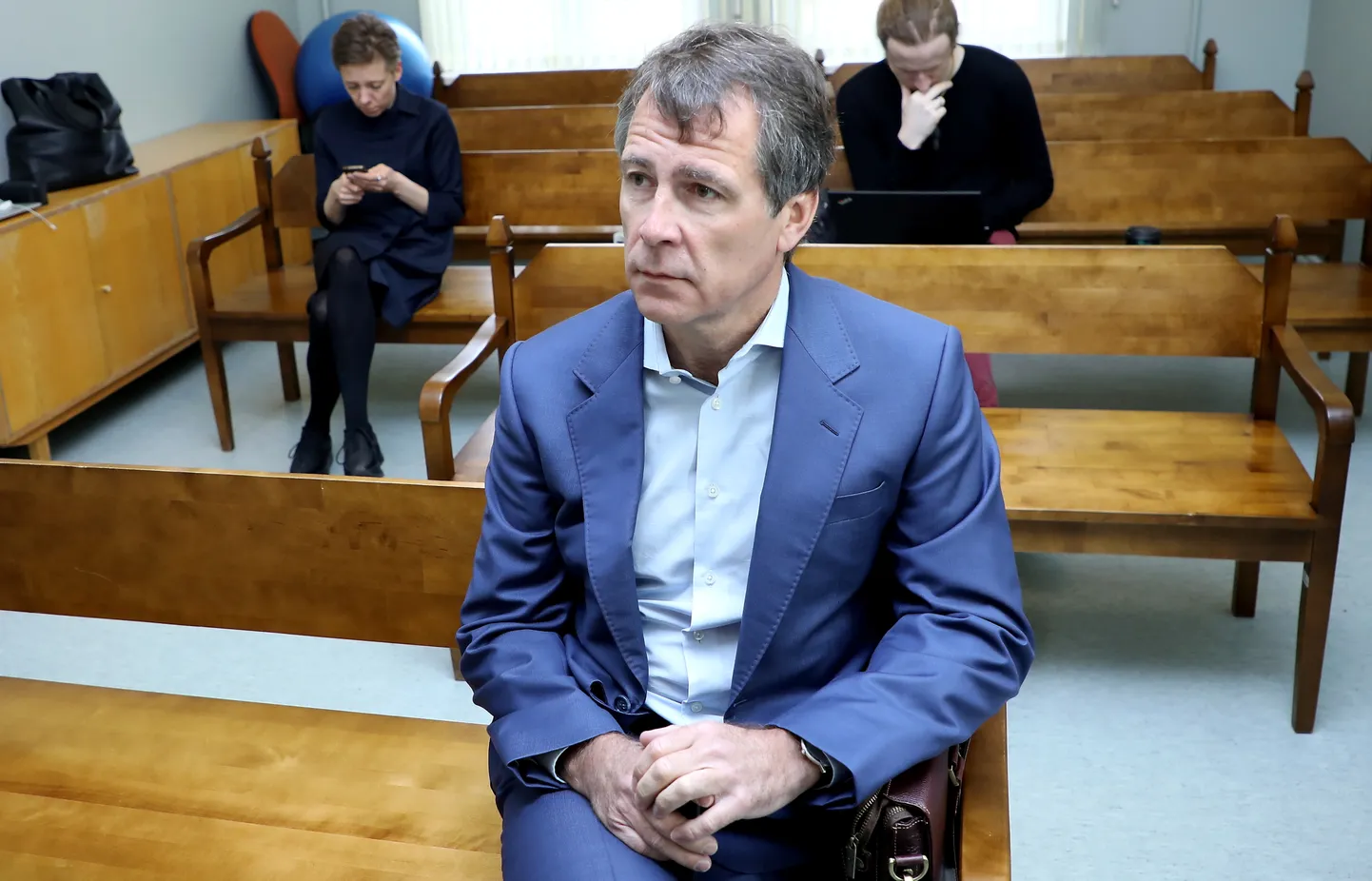 Apsūdzētais bijušais VAS "Latvijas Dzelzceļš" valdes priekšsēdētājs Uģis Magonis.