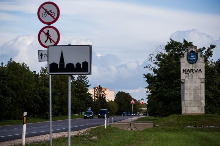 Narva linna silt. Foto: Eero Vabamägi