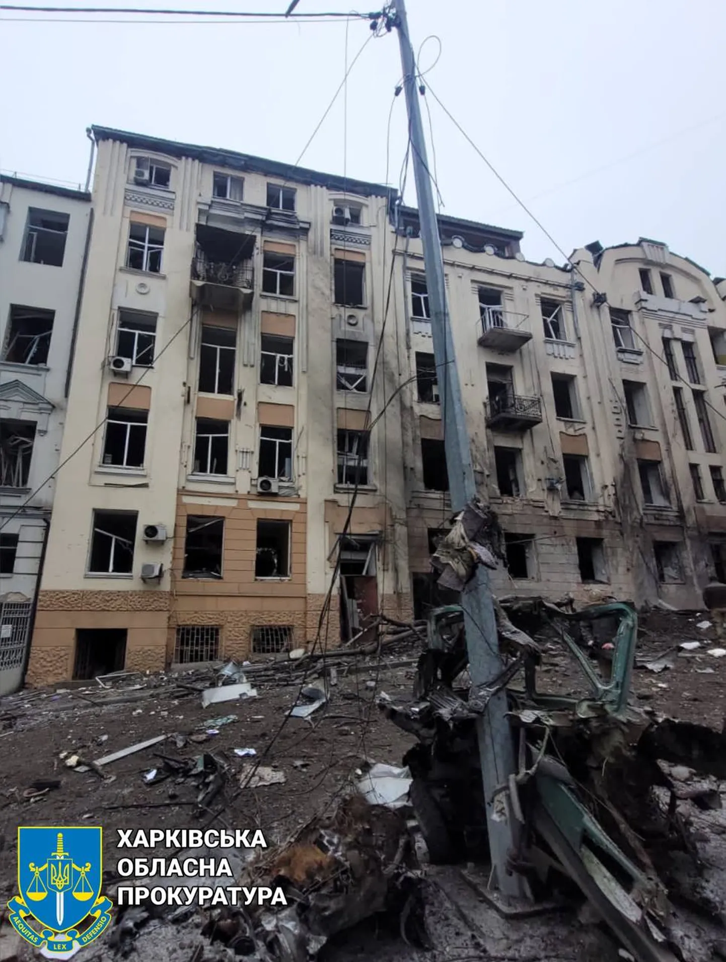 Российская армия обстреляла Харьков. Иллюстративное фото