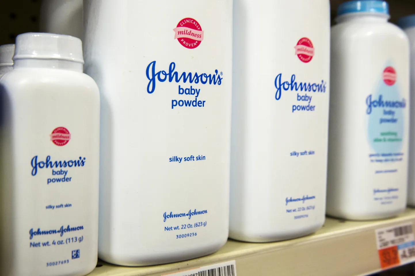 Johnson & Johnson beebipuuder 2015 USA New Yorgi poes