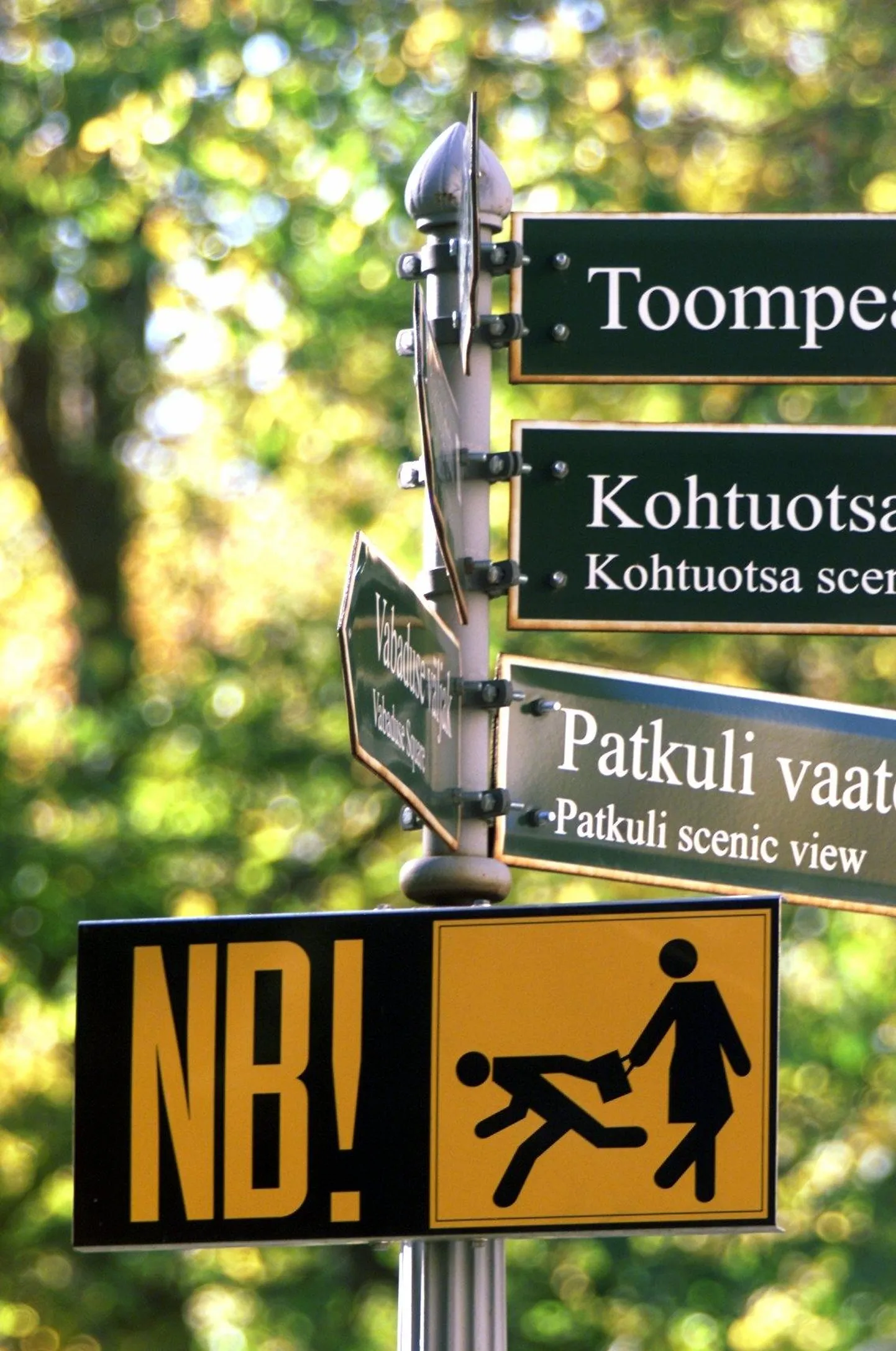 Sildid ja viidad Toompeal, Harjumäel