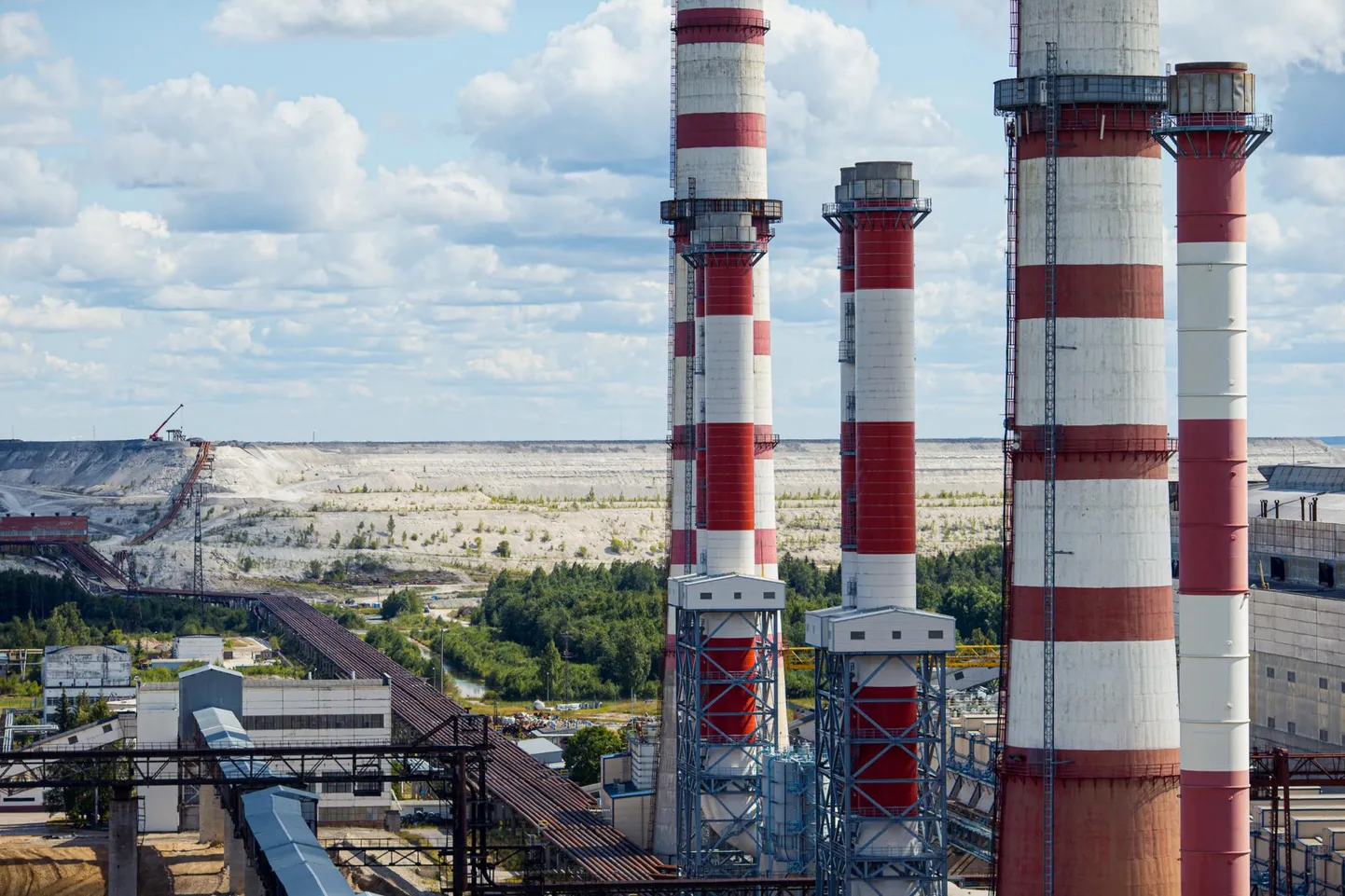Enefit Power toodab elektrit põlevkivielektrijaamades.