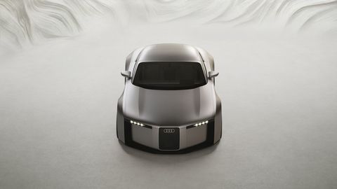 FOTO ⟩ "Audi" prezentē unikālu sporta auto dizainu