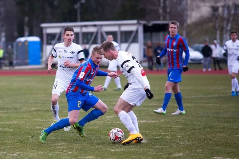 Paide ja Tammeka kohtumises on kaalul kõrgliigasse püsimajäämine. FOTO: