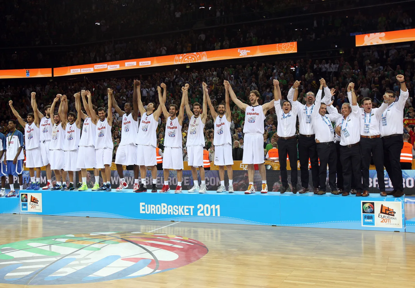 Hispaania koondis 2011. aasta EMil.