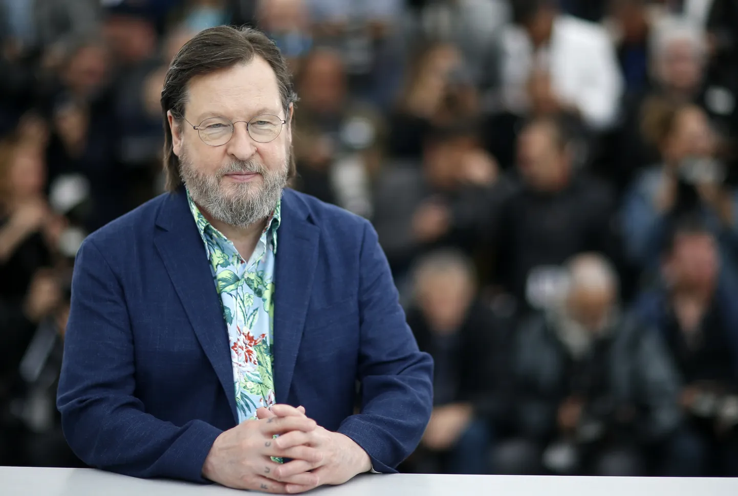 Režissöör Lars von Trier 2018. aastal Cannes'i filmifestivalil.