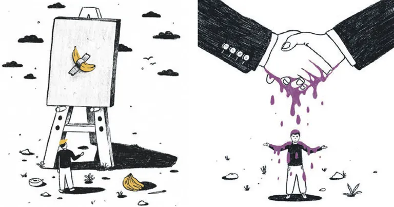 Illustratsioonid peatükkidele «Spordieetika» ning «Poliitika ja eetika».