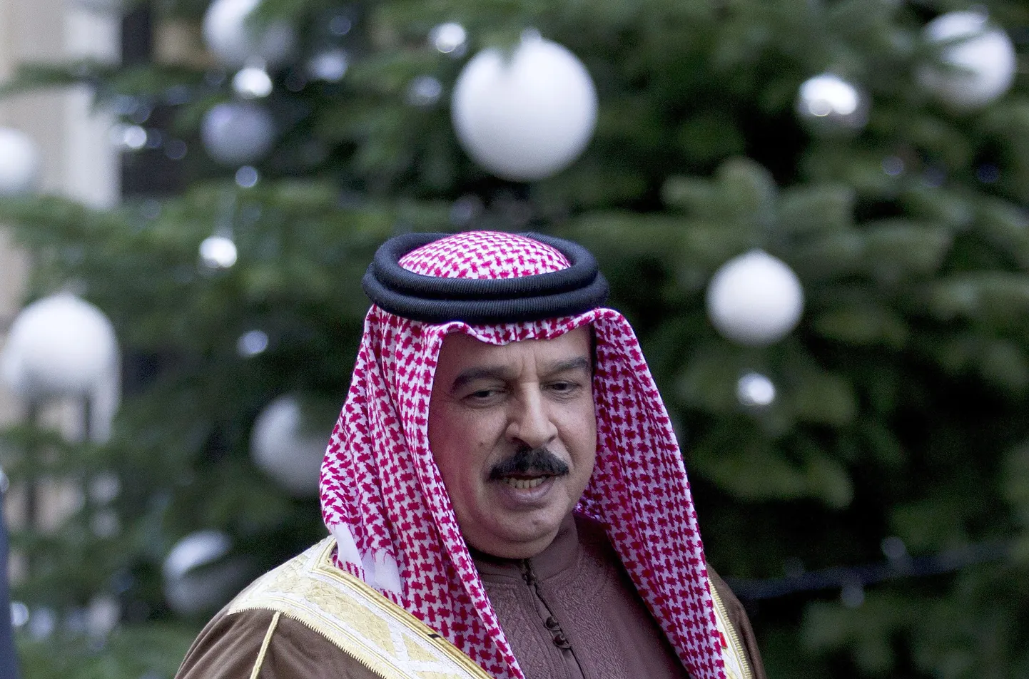 Bahreini kuningas Hamad bin Isa Al Khalifa.