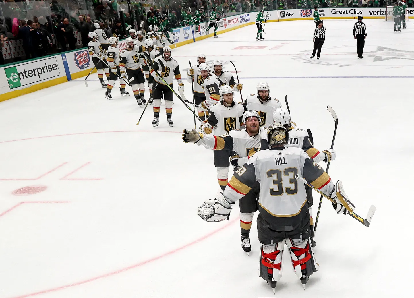 Vegasas "Golden Knights" hokejisti