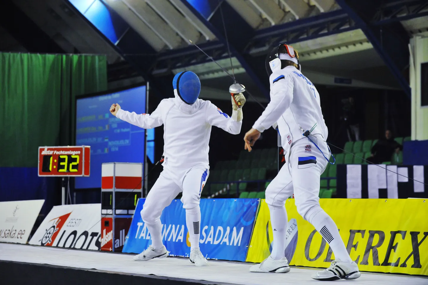 Mullu võidutses Tallinna Mõõgal Nikolai Novosjolov (paremal).