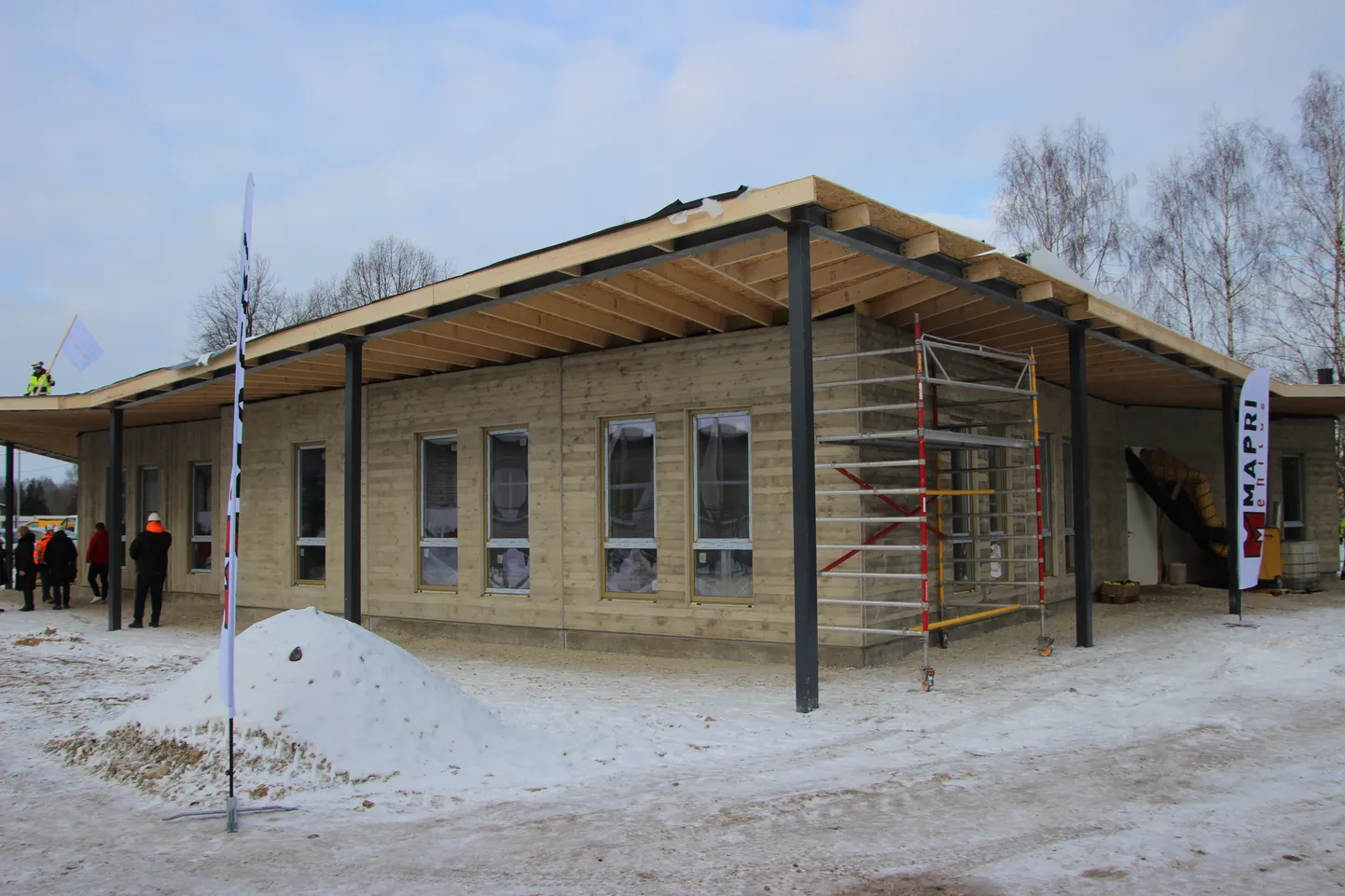 Esku lasteaed-kogukonnahoone saab valmis tänavu mais.