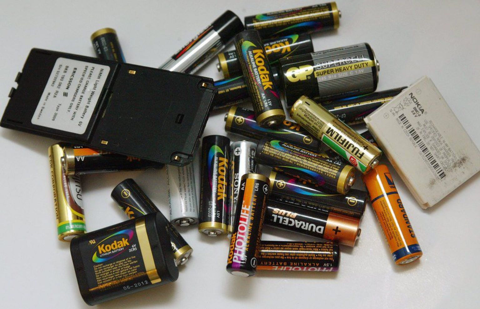 Использованные батарейки. Фото иллюстративное.