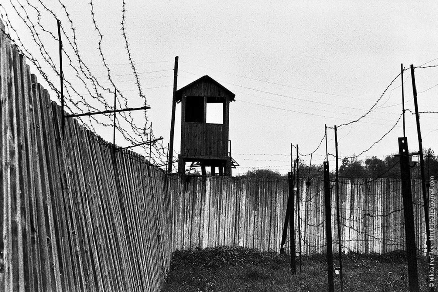 Nõukogude vangilaager. Foto on illustratiivne.