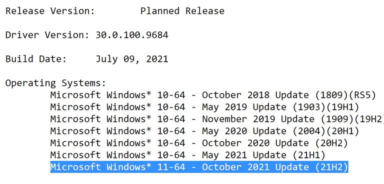 Intel võis kogemata avaldada, et Windows 11 jõuab kasutajateni oktoobris.