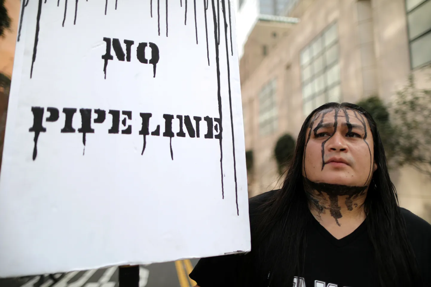 Protest Keystone XL torujuhtme ehitamise vastu.
