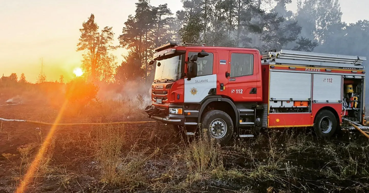 Nädalavahetusel kustutasid päästjad Vaivaras turbapõlengut.