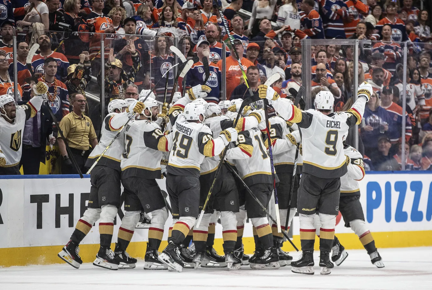 Vegasas "Golden Knights" hokejisti