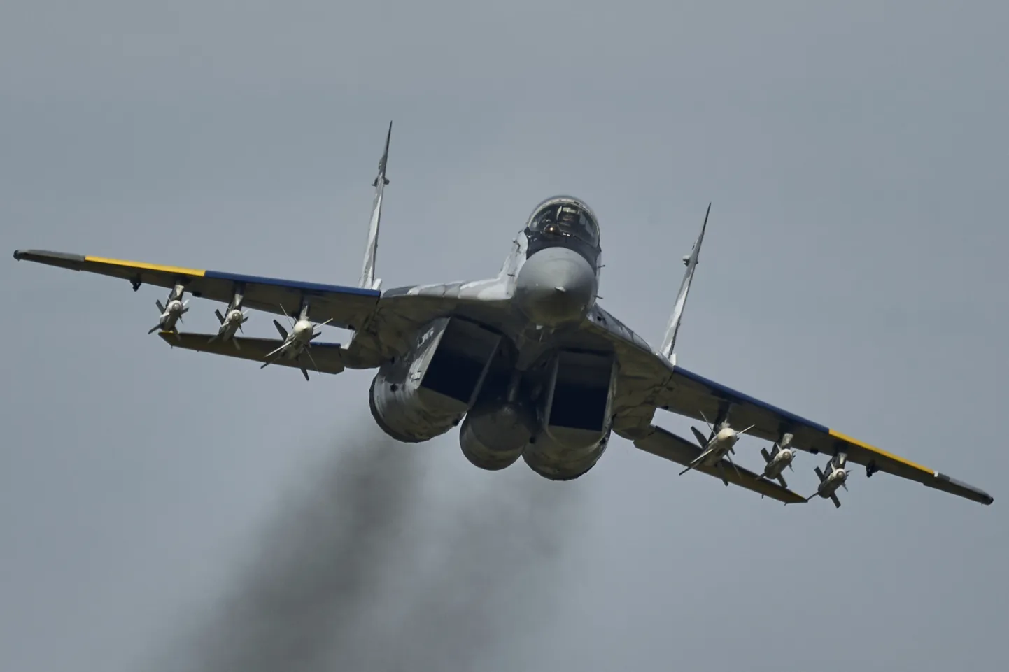 Ukraina hävitaja naasmas operatsioonilt